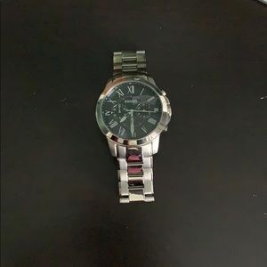 Men’s Silver Fossil Watch